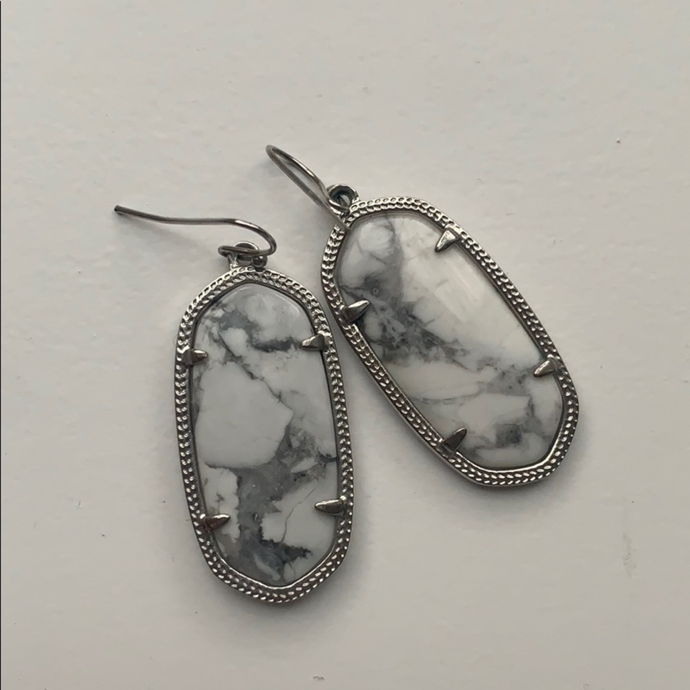 Kendra Scott Elle Earring - White Howlite